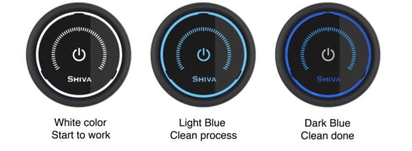 Shiva Car Air Purifier - 3 screen dials